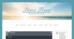 Desktop Screenshot of pianopeacemusic.com