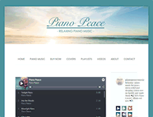 Tablet Screenshot of pianopeacemusic.com